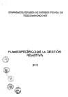 Vista preliminar de documento  Plan Específico de Gestión Reactiva del OSIPTEL