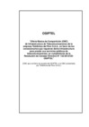 Vista preliminar de documento  Oferta Básica de Compartición de Infraestructura de Telecomunicaciones 