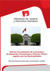 Vista preliminar de documento Guía Proc No Contencioso Separación Convencional - Divorcio Ulterior Municipalidades