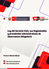Vista preliminar de documento Ley del Servicio Civil Reglamentos y precedentes administrativos