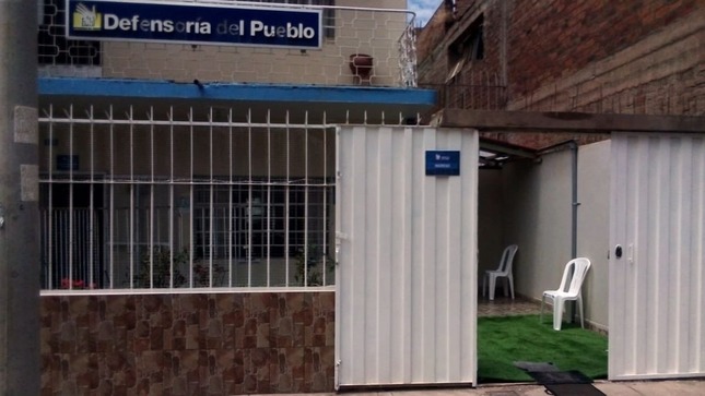Fachada del Módulo de la Defensoría del Pueblo en Juliaca - Puno