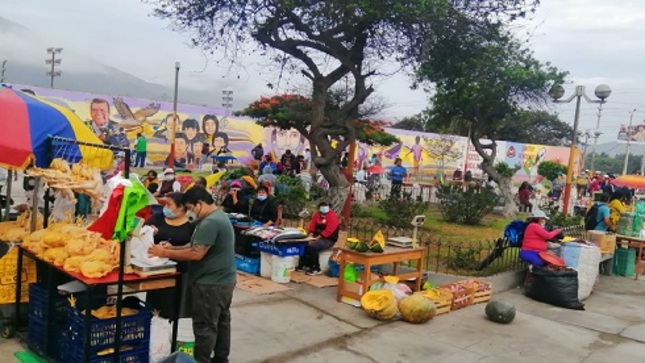 Mercado El Progreso en Chimbote 