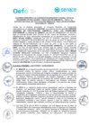 Vista preliminar de documento Convenio específico de cooperación interinstitucional entre el oefa y el senace