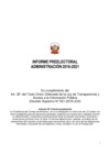 Vista preliminar de documento Informe_PreElectoral_2016_2021.pdf