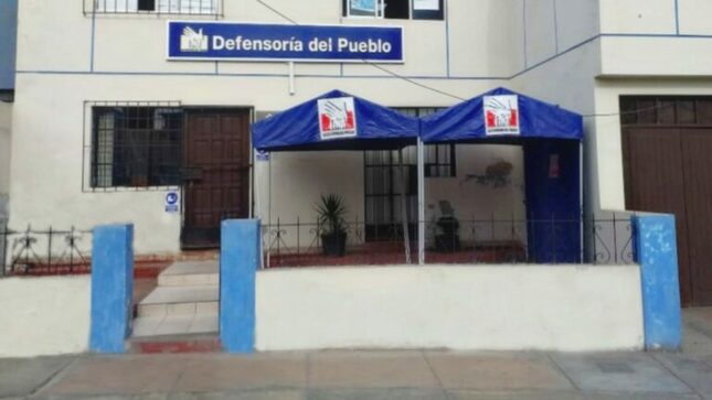 Fachada de la Defensoría del Pueblo en Lima Sur 
