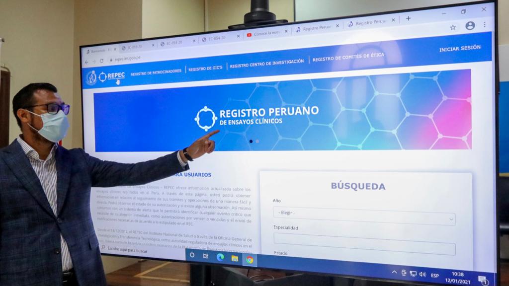 Minsa pone al alcance de la ciudadanía información sobre ensayos clínicos de vacunas contra la COVID-19