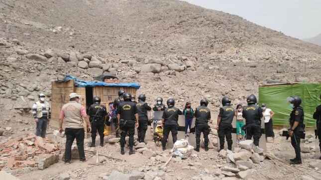 Ministerio de Cultura recupera Sitio Arqueológico Algarrobo B que fue ocupado por invasores