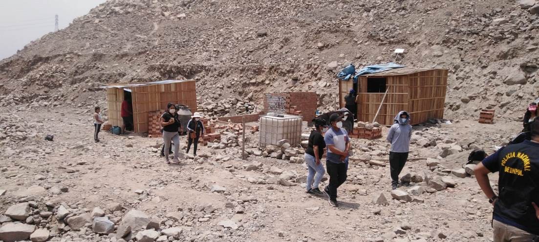 Ministerio de Cultura recupera Sitio Arqueológico Algarrobo B que fue ocupado por invasores