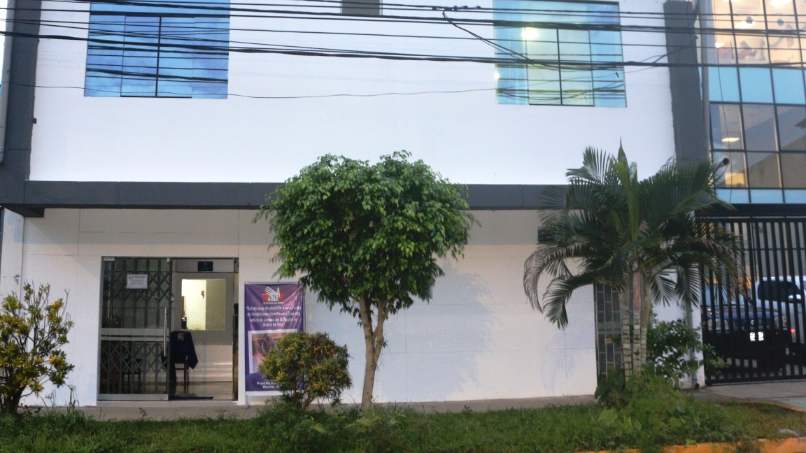 Fachada de la Oficina de la Defensoría del Pueblo en Madre de Dios