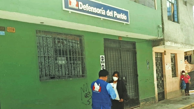 Fachada de Módulo de la Defensoría del Pueblo en Huanta 
