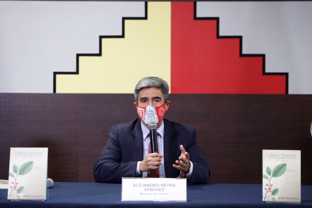 Ministro de Cultura participó en la presentación de libro sobre Antonio Raimondi
