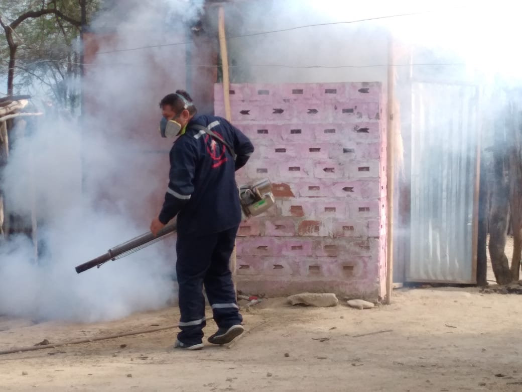 GORE Piura realiza fumigación focalizada en Belén – Yapatera