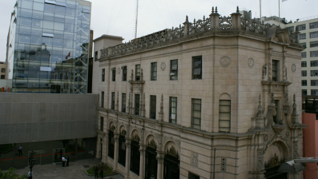 Fachada de la Oficina principal de la Defensoría del Pueblo