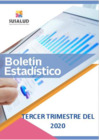 Vista preliminar de documento Boletín Estadístico III Trimestre 2020