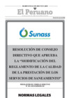 Vista preliminar de documento Resolución de Consejo Directivo N° 061-2018-SUNASS-CD.