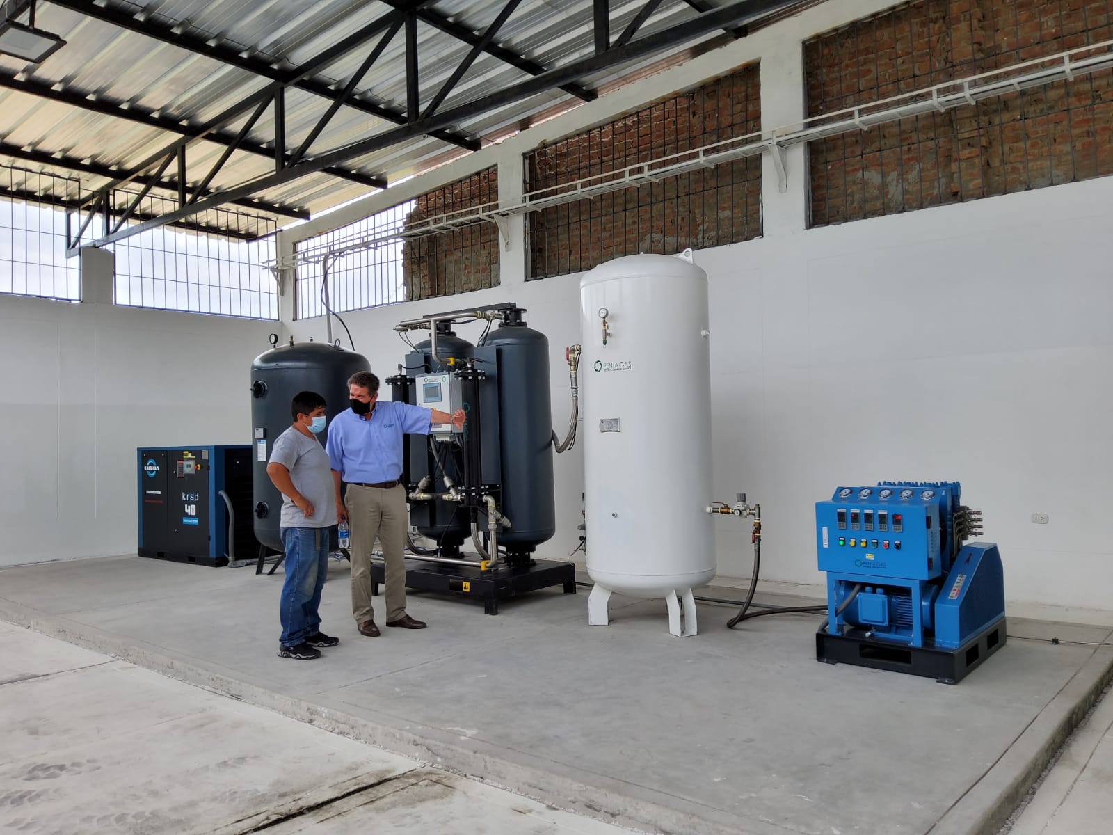 Gore pone en funcionamiento planta de oxígeno dúplex en Sullana
