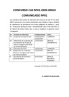 Vista preliminar de documento COMUNICADO N°1 CONCURSO CAS 01-2020