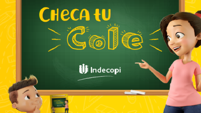 El Indecopi lanzó la campaña "Checa tu cole", que promueve la fiscalización orientativa y el derecho a la información que tienen los padres para elegir el colegio más adecuado para sus hijos.