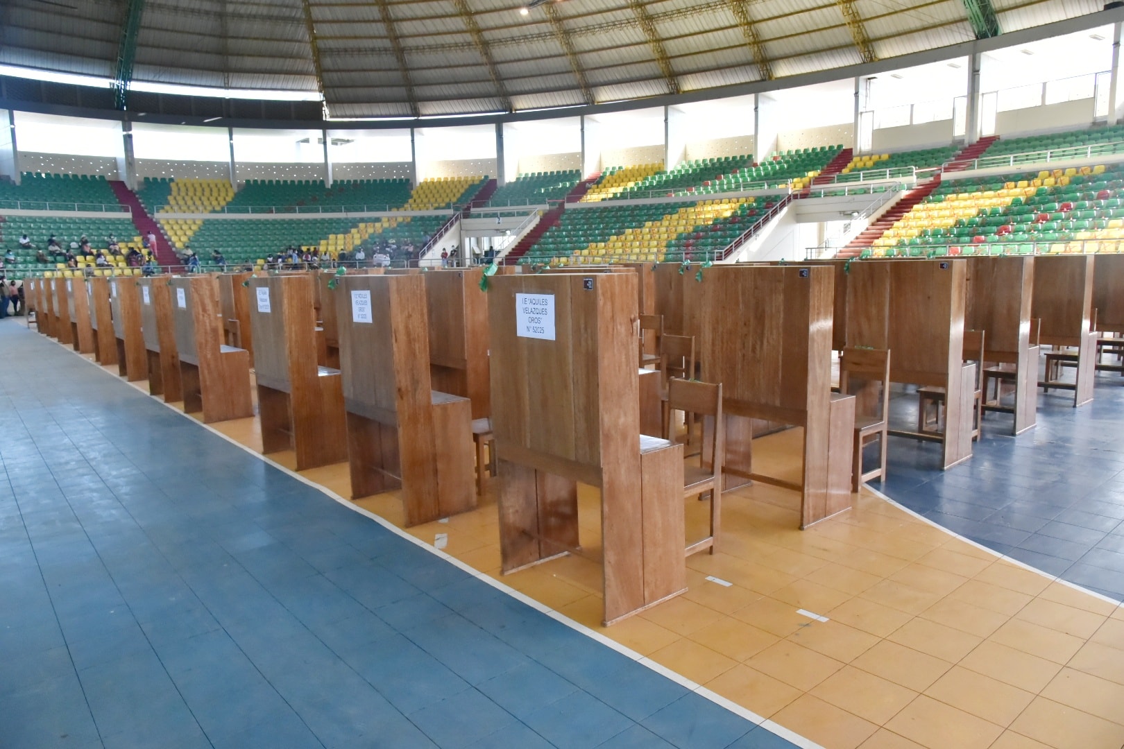 Módulos fueron elaborados por internos del penal de Puerto Maldonado.