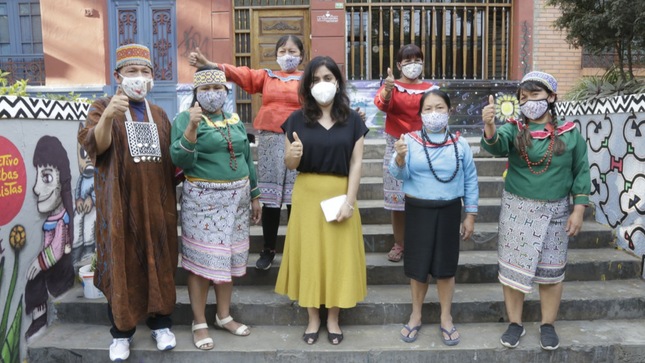 Ministerio de Cultura destaca labor del Colectivo Shipibas Muralistas  en la promoción de la diversidad cultural