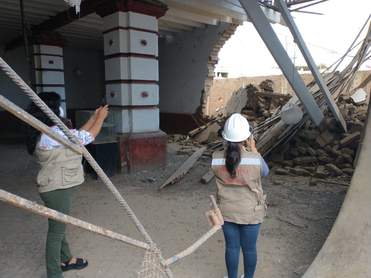 Ministerio de Cultura inspecciona Casa Colonia China, patrimonio histórico en Cañete