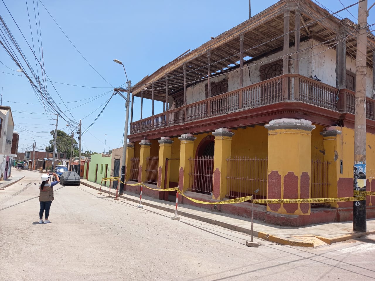 Ministerio de Cultura inspecciona Casa Colonia China, patrimonio histórico en Cañete