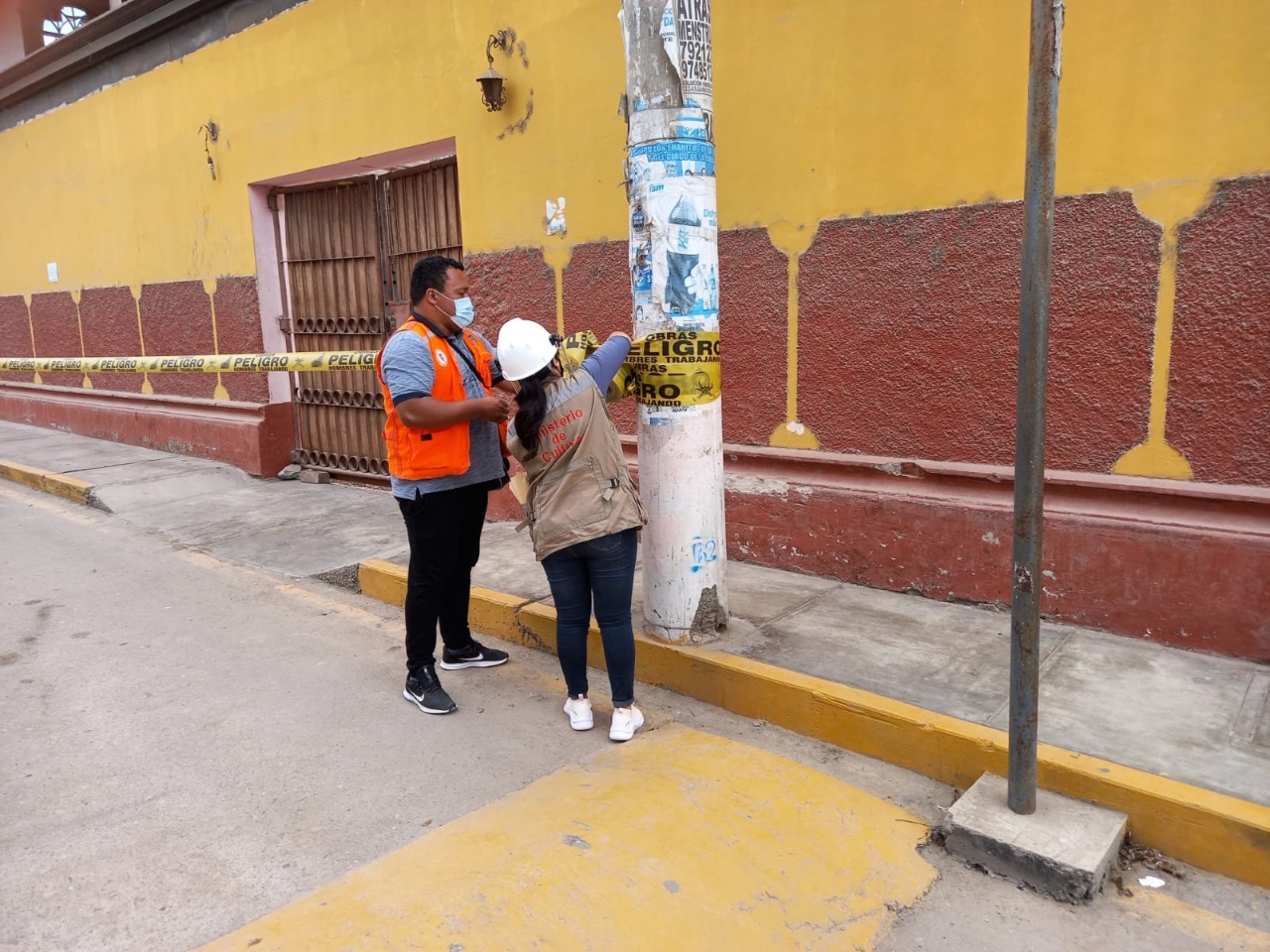 Ministerio de Cultura inspecciona Casa Colonia China, patrimonio histórico en Cañete