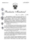 Vista preliminar de documento Resolución Ministerial N° 151-2021-MINSA