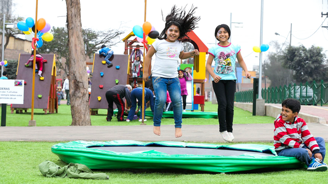 Foto referencial de parque urbano