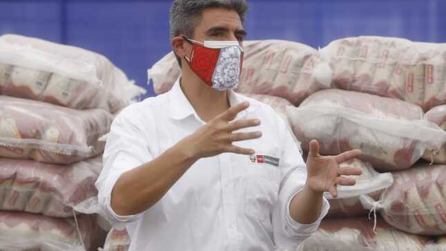 Gobierno entrega alimentos a comedores populares y ollas comunes 