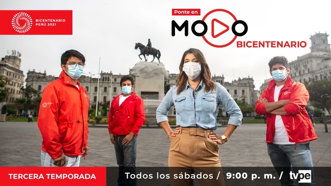 Este sábado 13 de febrero se estrenará la tercera temporada de Modo Bicentenario por Tv Perú
