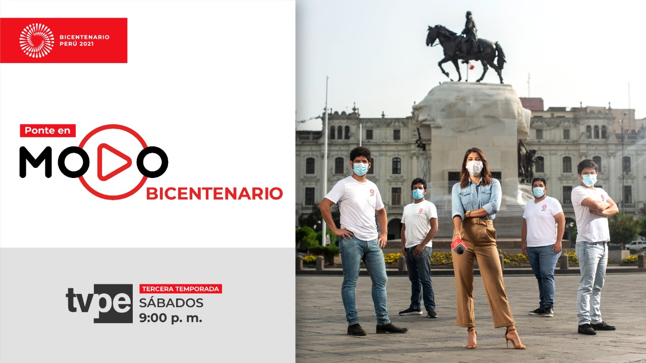 Este sábado 13 de febrero se estrenará la tercera temporada de Modo Bicentenario por Tv Perú