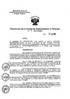 Vista preliminar de documento Resolución de la Unidad de Administración y Finanzas N°07-2021-PRONIS