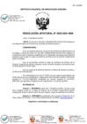 Vista preliminar de documento Resolución Jefatural N° 0023-2021-INIA