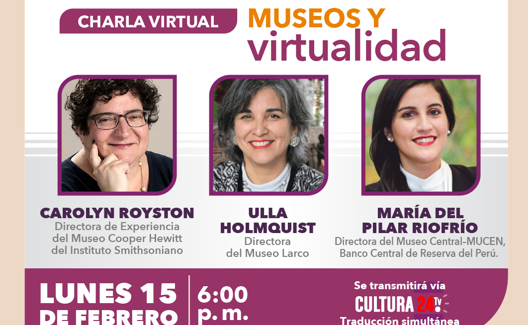 Ministerio de Cultura presentará un ciclo de charlas “Desafíos Museales” en el marco del Bicentenario