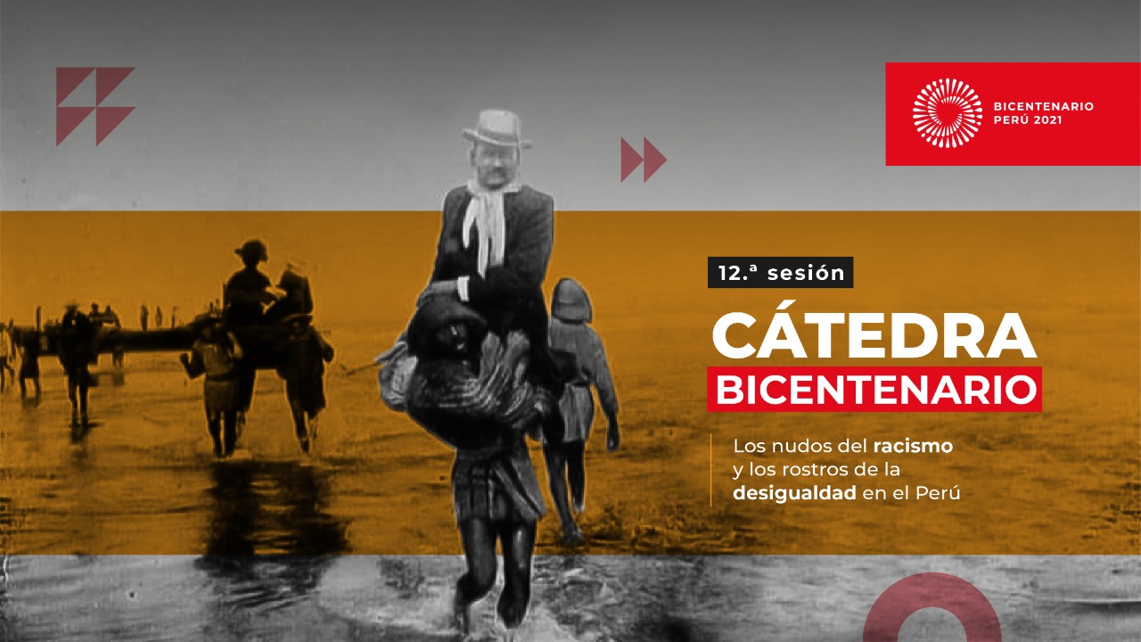 Proyecto Bicentenario invita a reflexionar sobre el racismo en el Perú en la Cátedra Bicentenario de este 16 de febrero