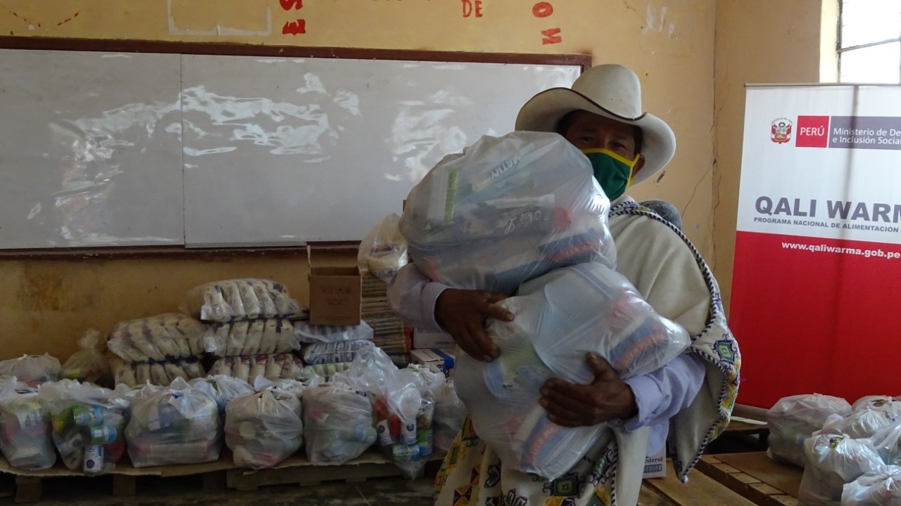 Alimentación de escolares de la región asegurada durante el año 2021