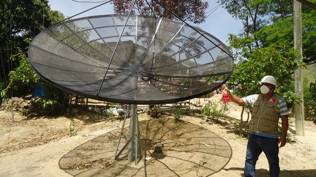 Gobierno Regional Piura ejecutó mantenimiento de antenas en Pacaipampa – Ayabaca