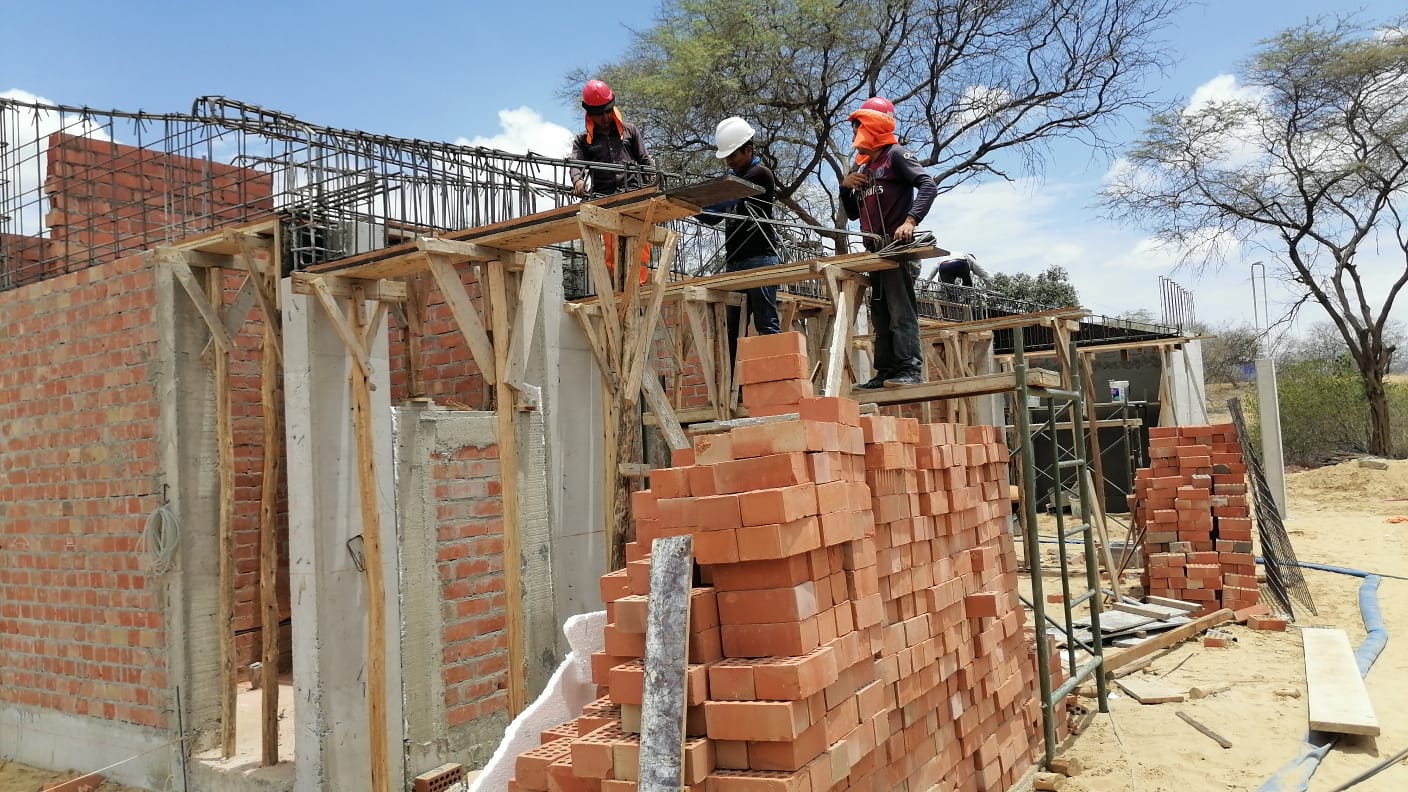 Gobierno Regional Piura construye colegio en Centro Poblado Km44 en Chulucanas