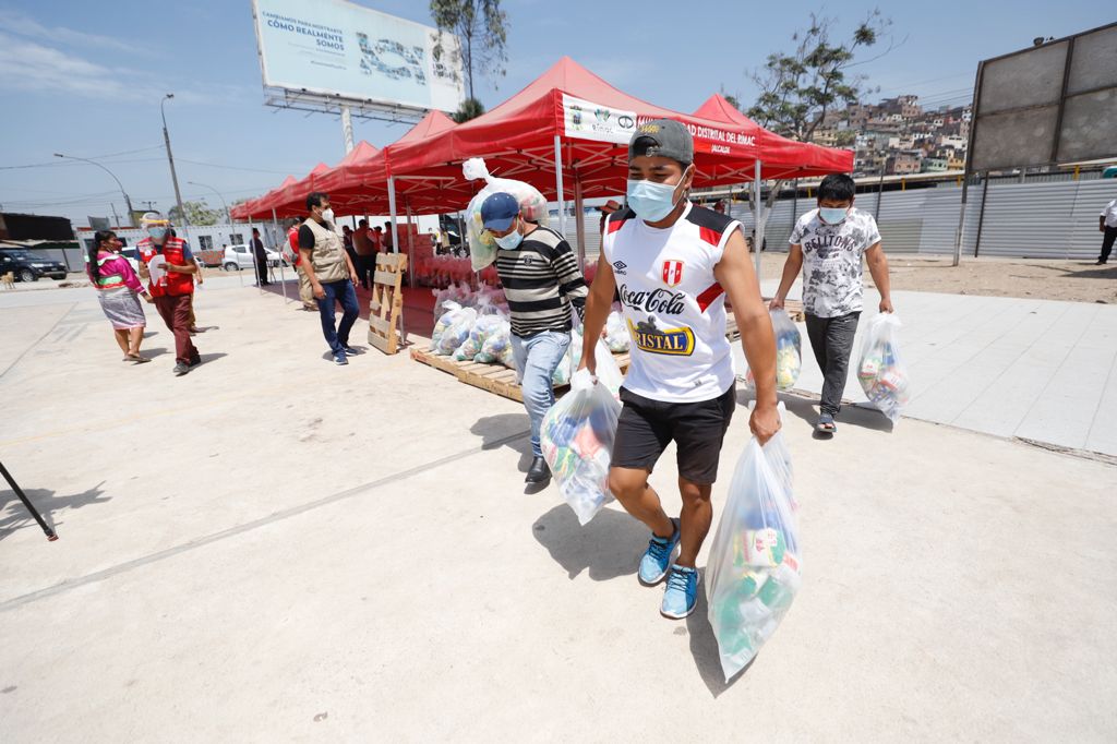 Familias Shipibo-Konibo de Cantagallo recibieron cerca de 40 toneladas de alimentos de primera necesidad