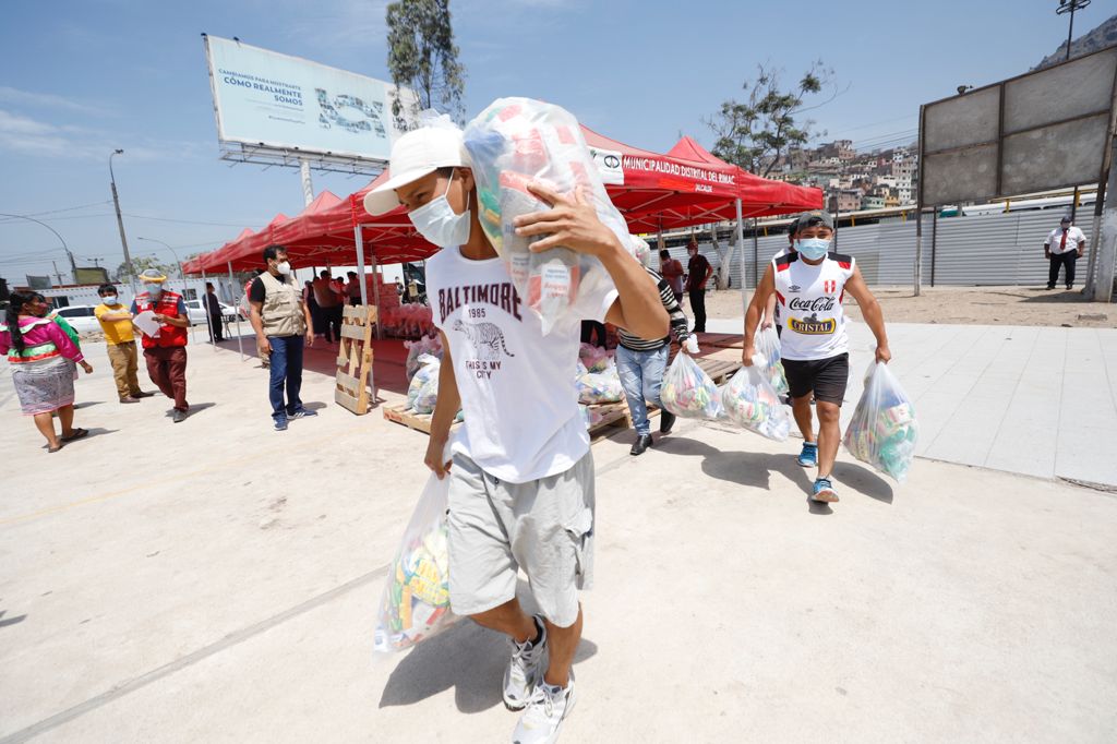 Familias Shipibo-Konibo de Cantagallo recibieron cerca de 40 toneladas de alimentos de primera necesidad