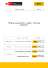 Vista preliminar de documento PE01.03.03.01 - Auditoria interna de procesos V02 
