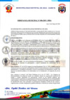 Vista preliminar de documento  ORDENANZA MUNICIPAL N°006 _ 2019 - A/MDA