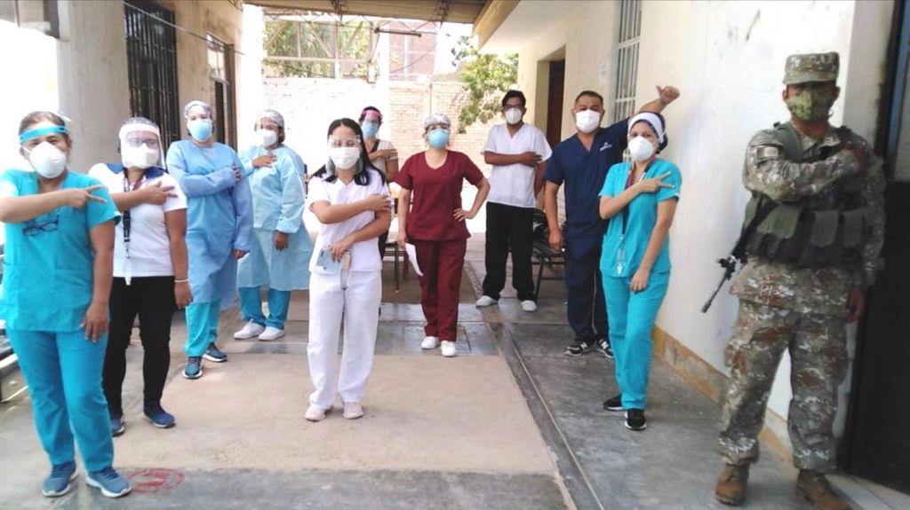Lambayeque avanza hacia el 100 % de cobertura en vacunación de su personal en primera línea frente a la COVID-19