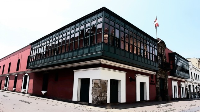 Sede del Tribunal Constitucional en el Centro de Lima.