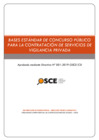 Vista preliminar de documento Proyecto de Bases Estándar de Concurso Público para la contratación de servicios de vigilancia privada. 