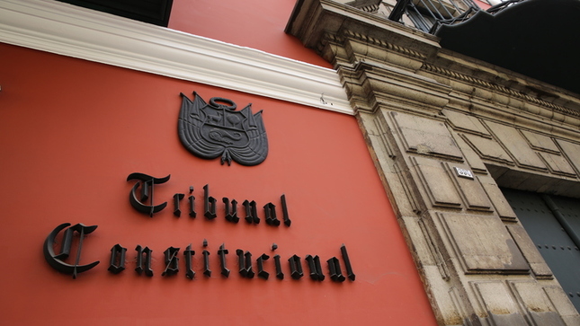Fachada del Tribunal Constitucional.