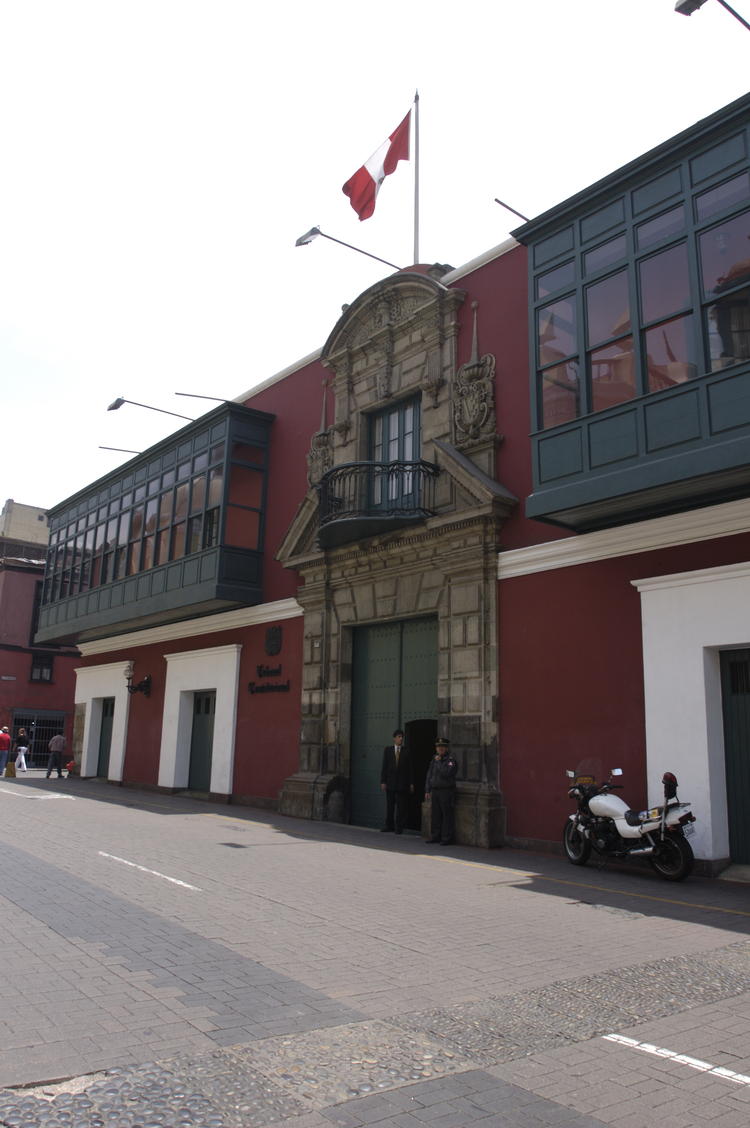 Fachada del Tribunal Constitucional.