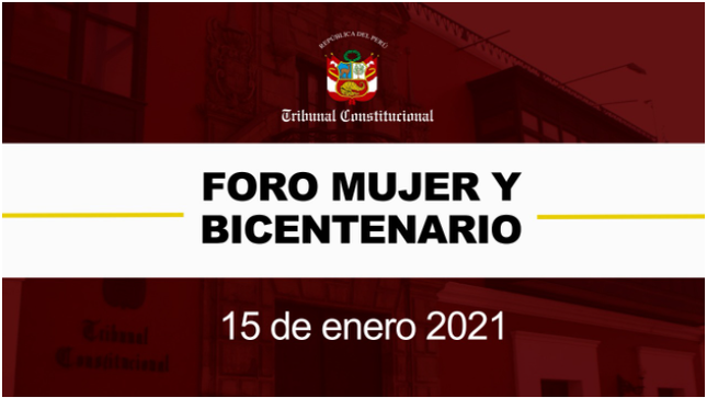 Foro Mujer y Bicentenario.