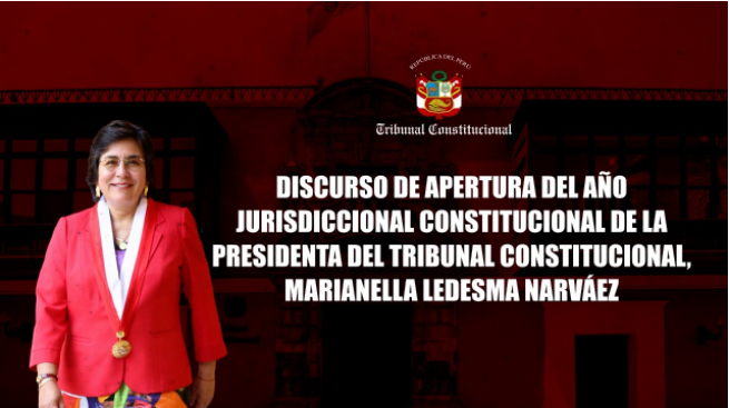 Discurso de apertura 2021 de la magistrada Marianella Ledesma.